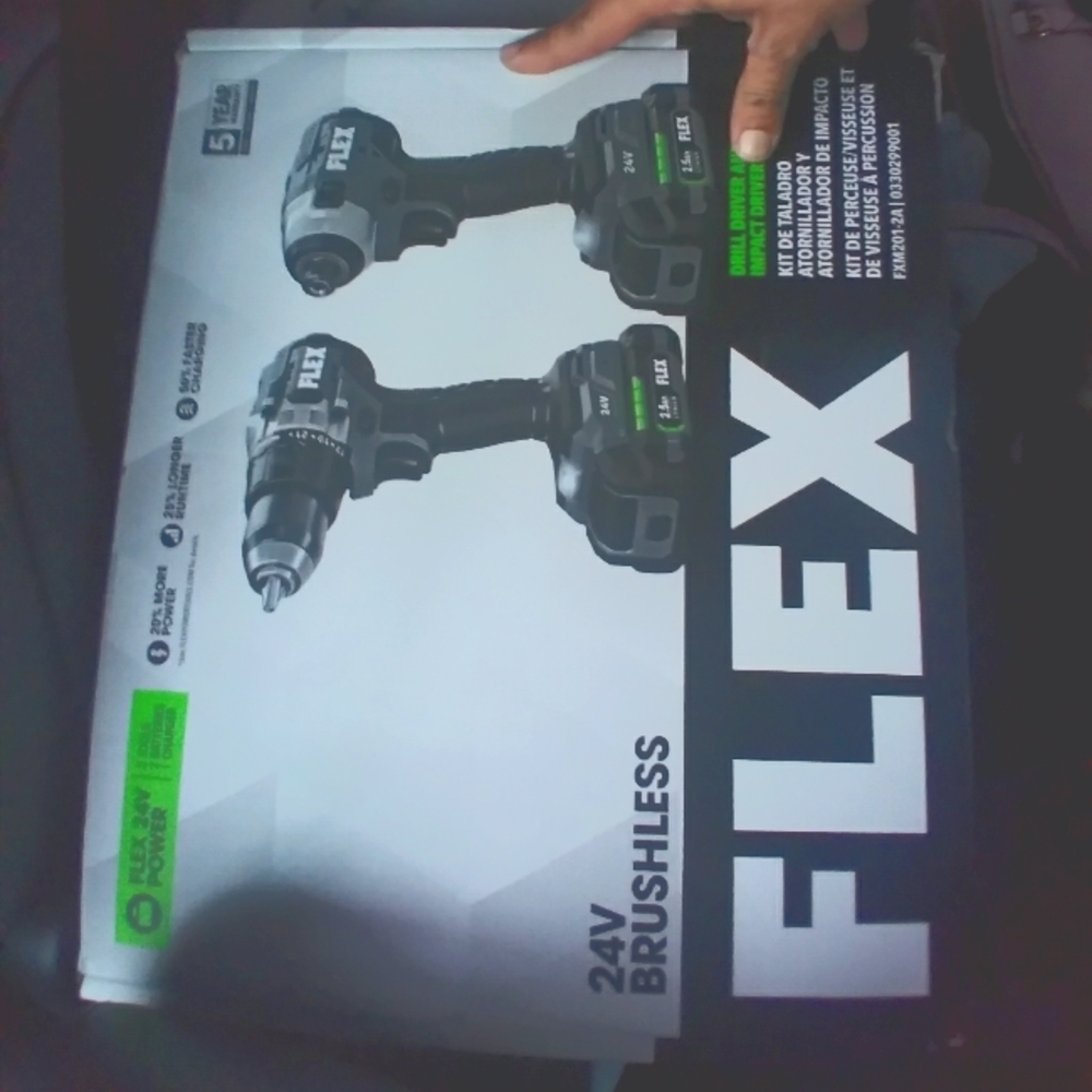 Flex Brushless wireless impact drill and driver brand new